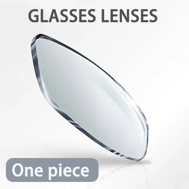 Single replacement clear optical lens for AI smart glasses, one piece shown on white background